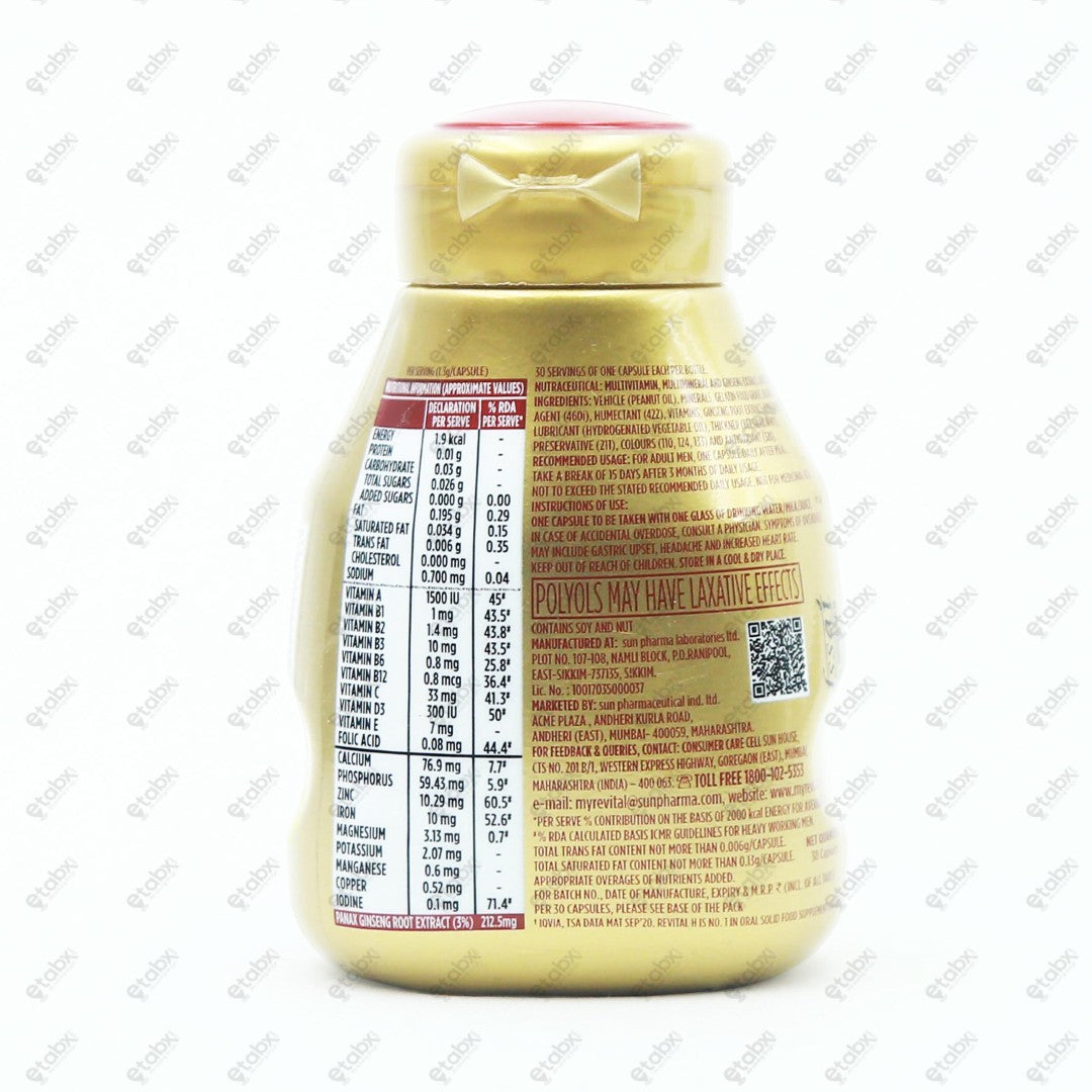 Revital H Capsules 30's