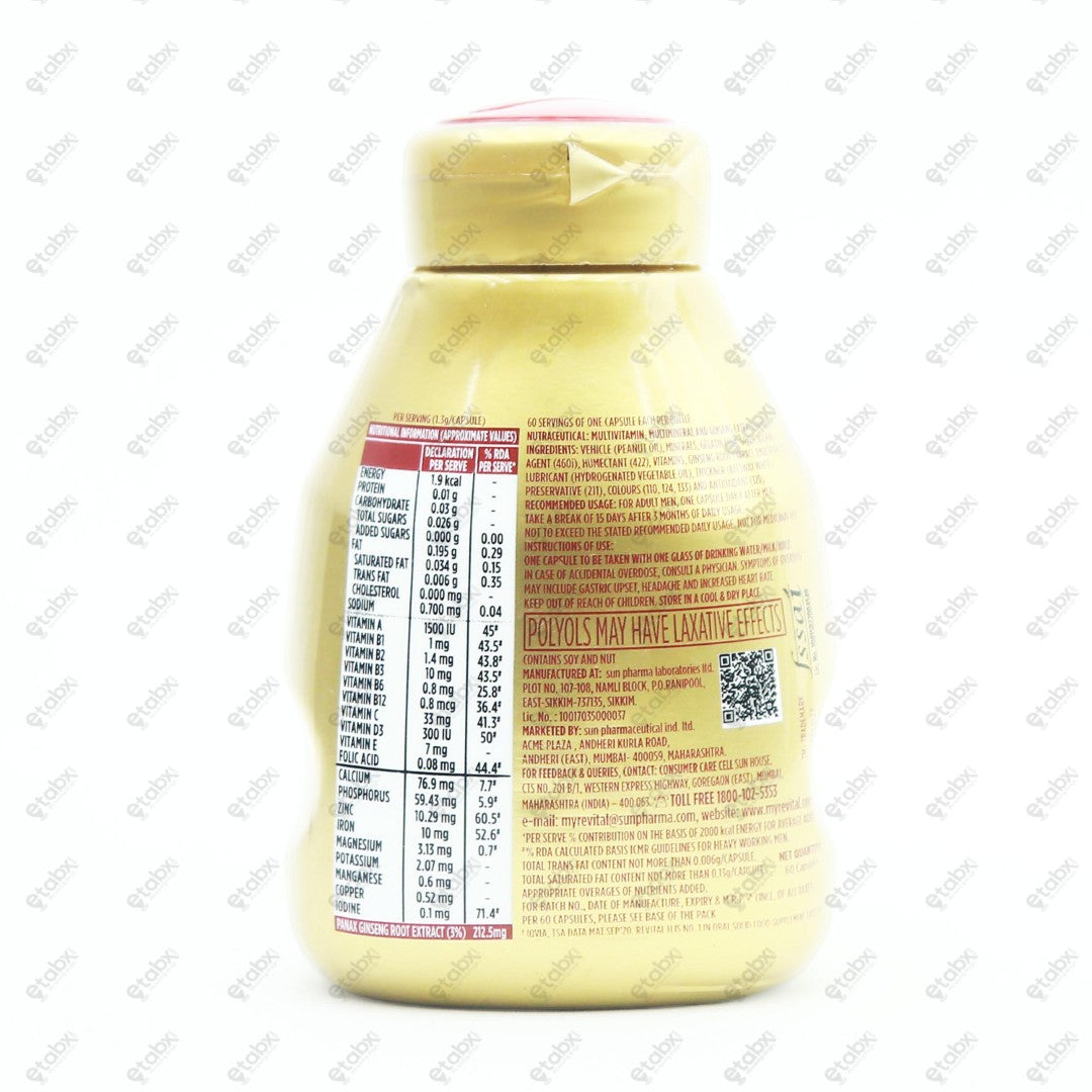 Revital H Capsules 60's