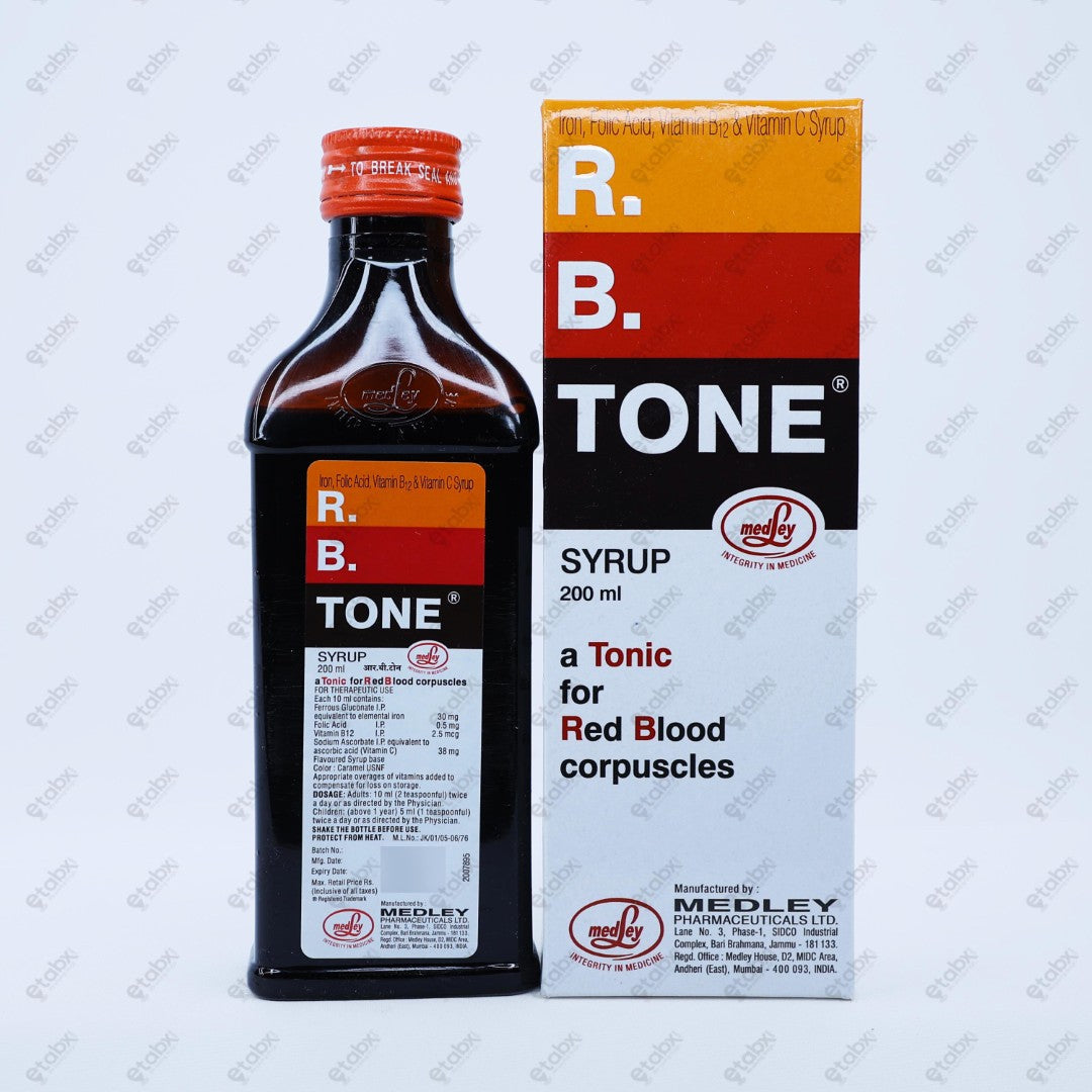 R.B Tone Syrup 200ml