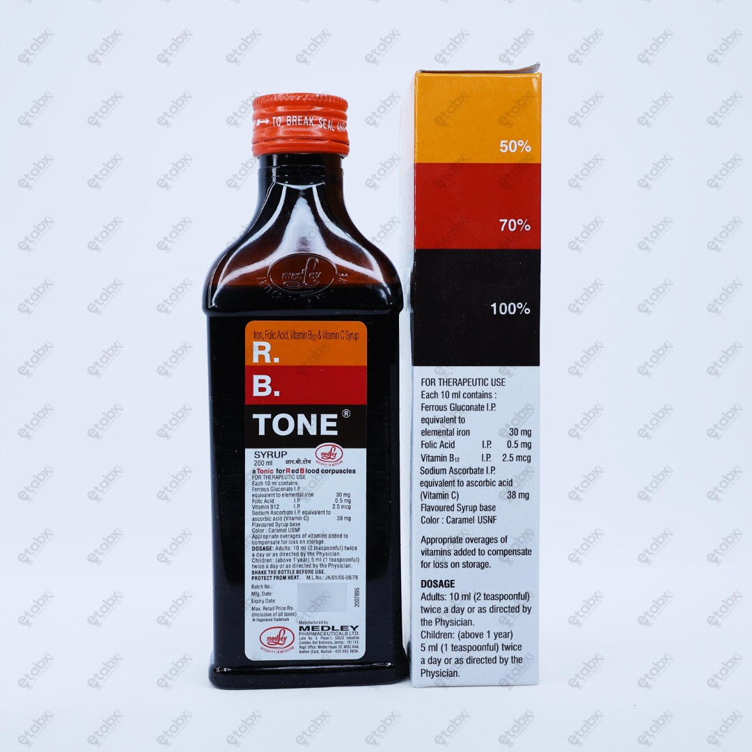 R.B Tone Syrup 200ml