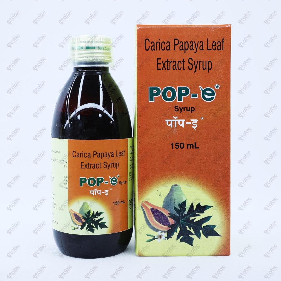POP E Syrup 150ml