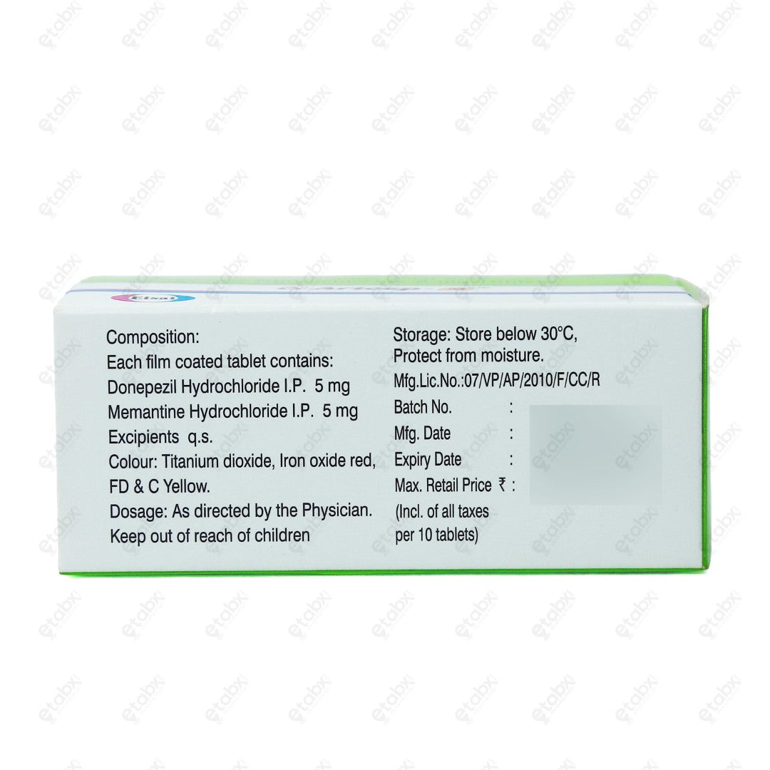 Aricep M Tablet 10's
