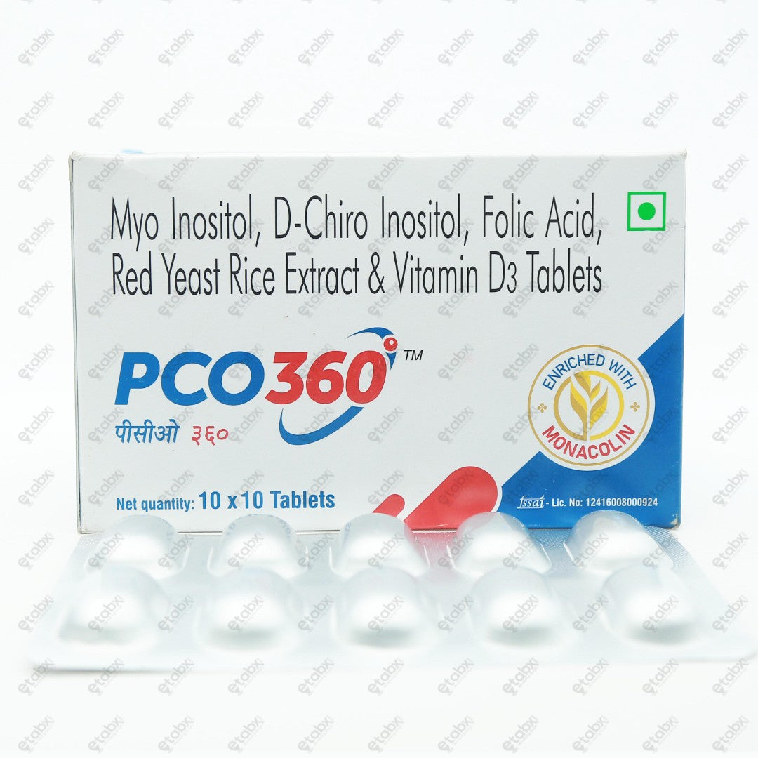 PCO 360 Tablet 10's
