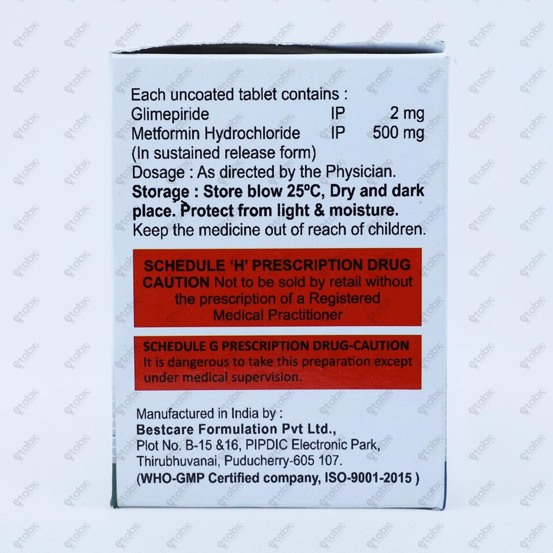 Bigan GM 2mg Tablet 10's