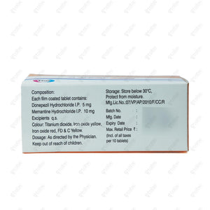 Aricep M Forte Tablet 10's