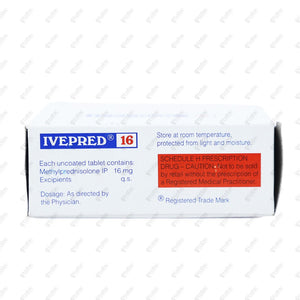 IVEPRED 16mg Tablet 10's