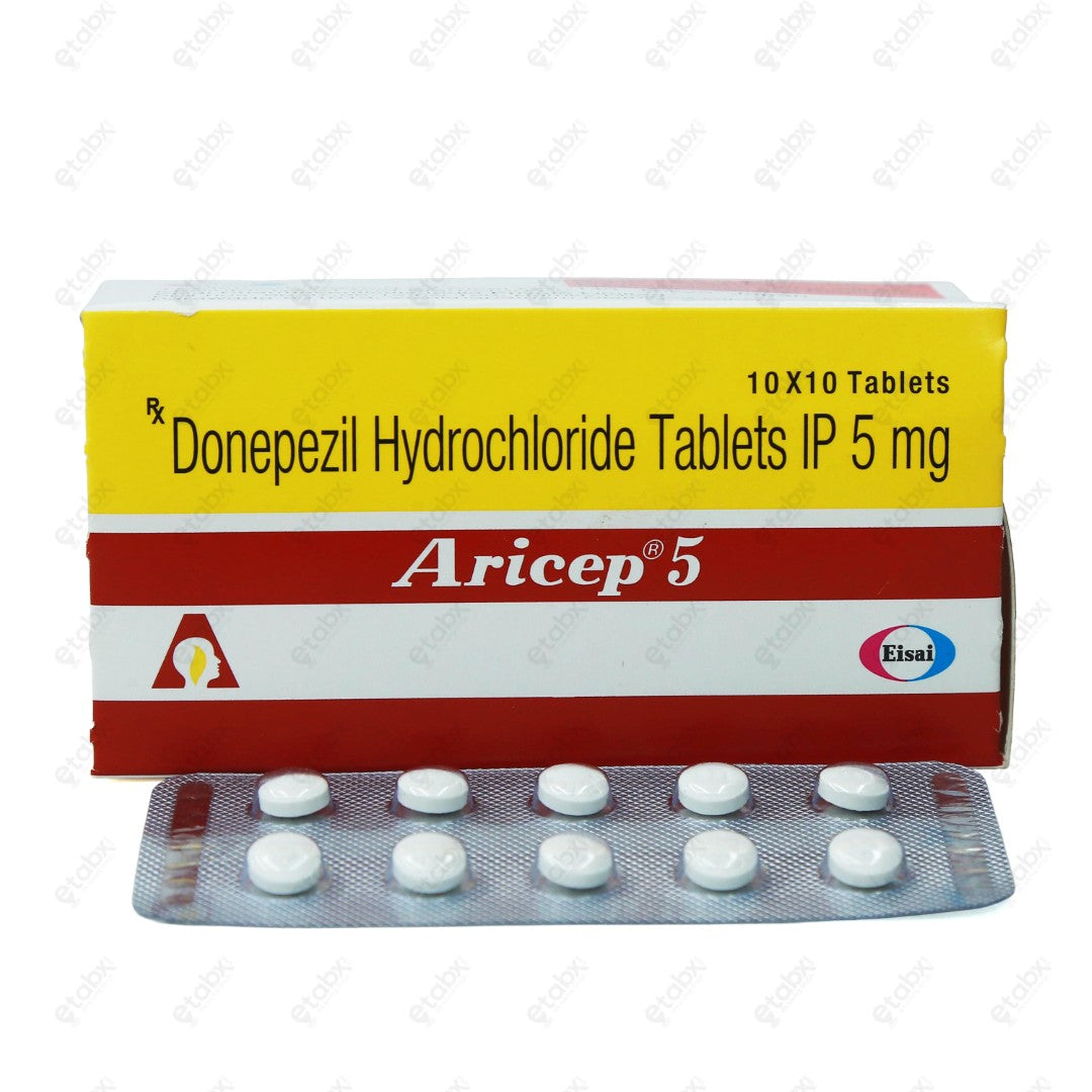 ARICEP 5mg Tablet (Donepezil) for Alzheimer