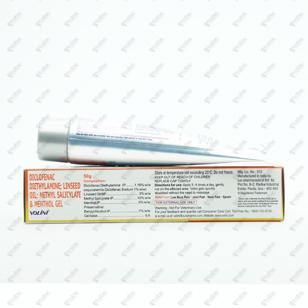 Volini Pain Relief Gel 50gm