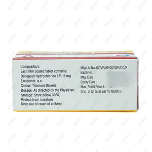 ARICEP 5mg Tablet (Donepezil) for Alzheimer