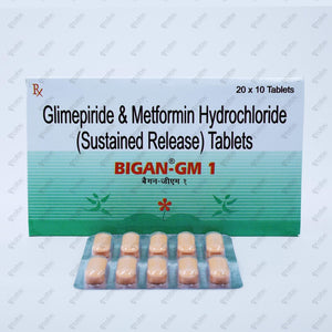 Bigan GM 1mg Tablet 10's