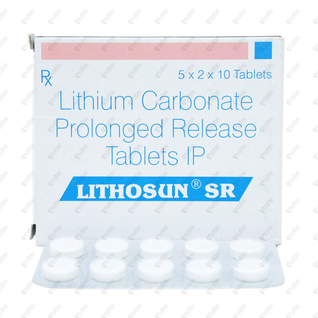 Lithosun SR 400mg Tablet 10's