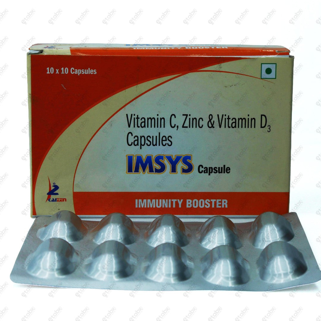 Imsys Capsules 10's
