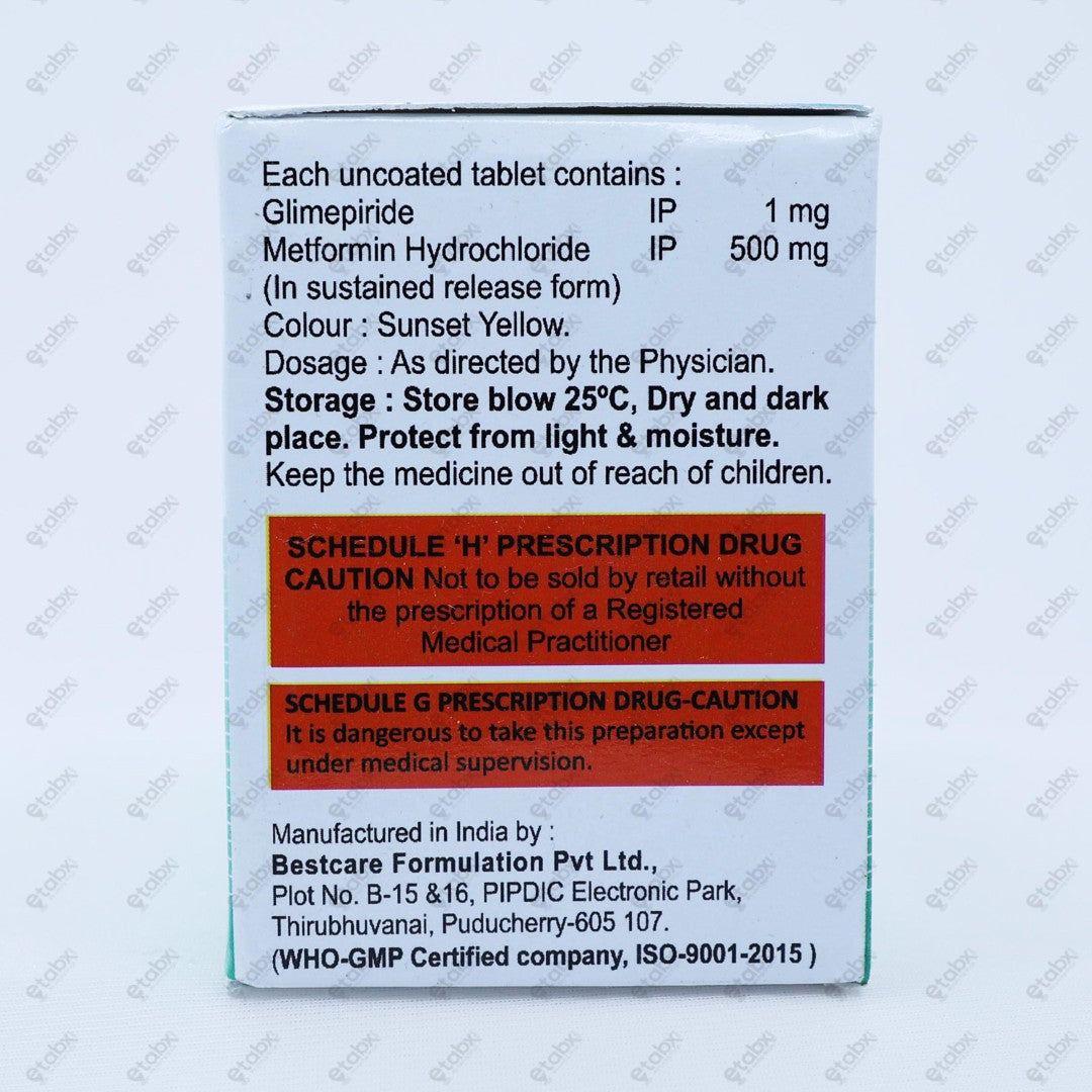 Bigan GM 1mg Tablet 10's