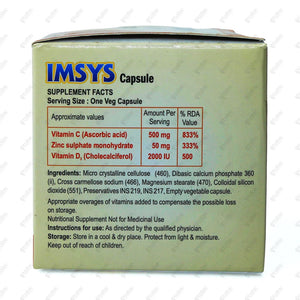 Imsys Capsules 10's