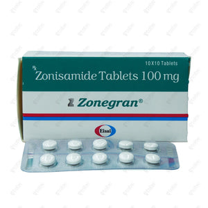 Zonegran 100mg Tablet 10's