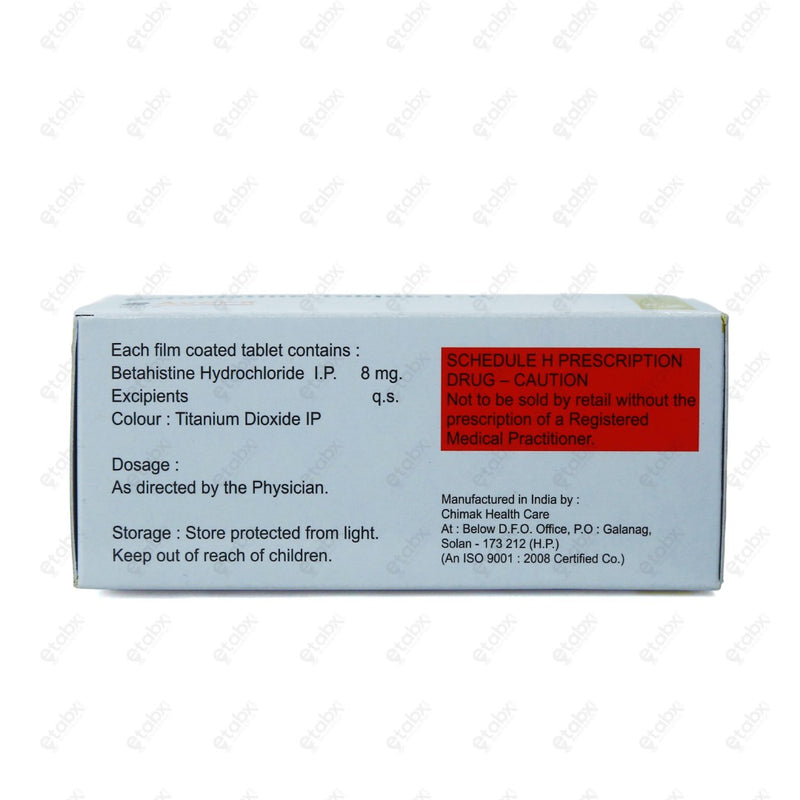 AVER 8mg Tablet 10's