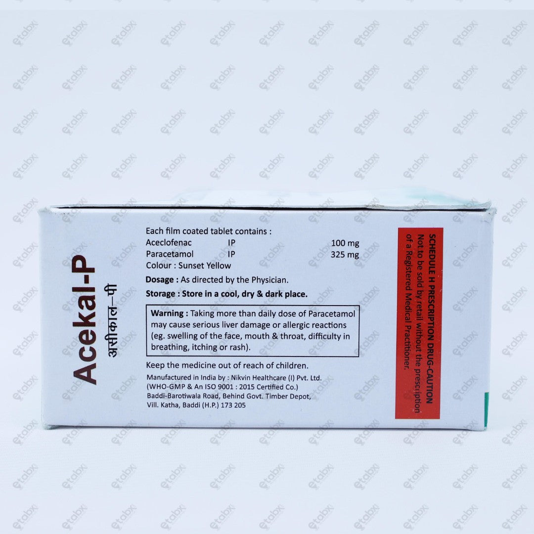 Acekal P Tablet 10's
