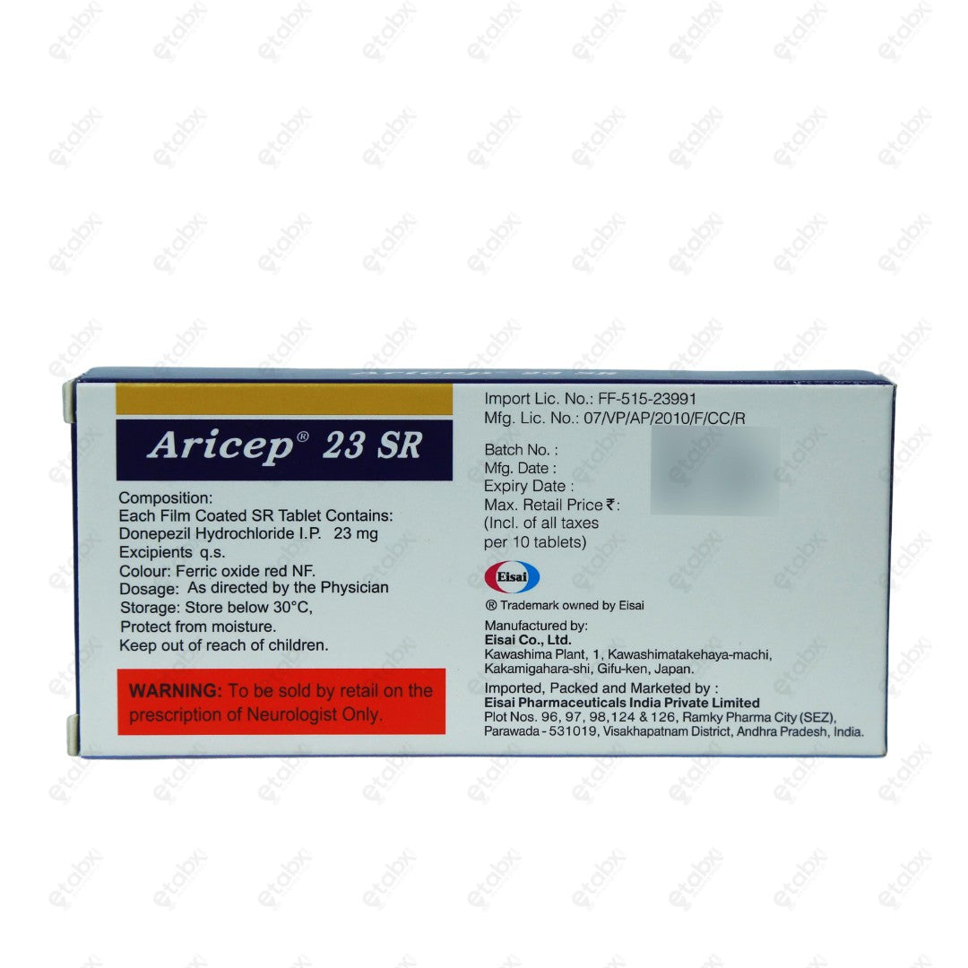 ARICEP SR 23 Tablets (10's)