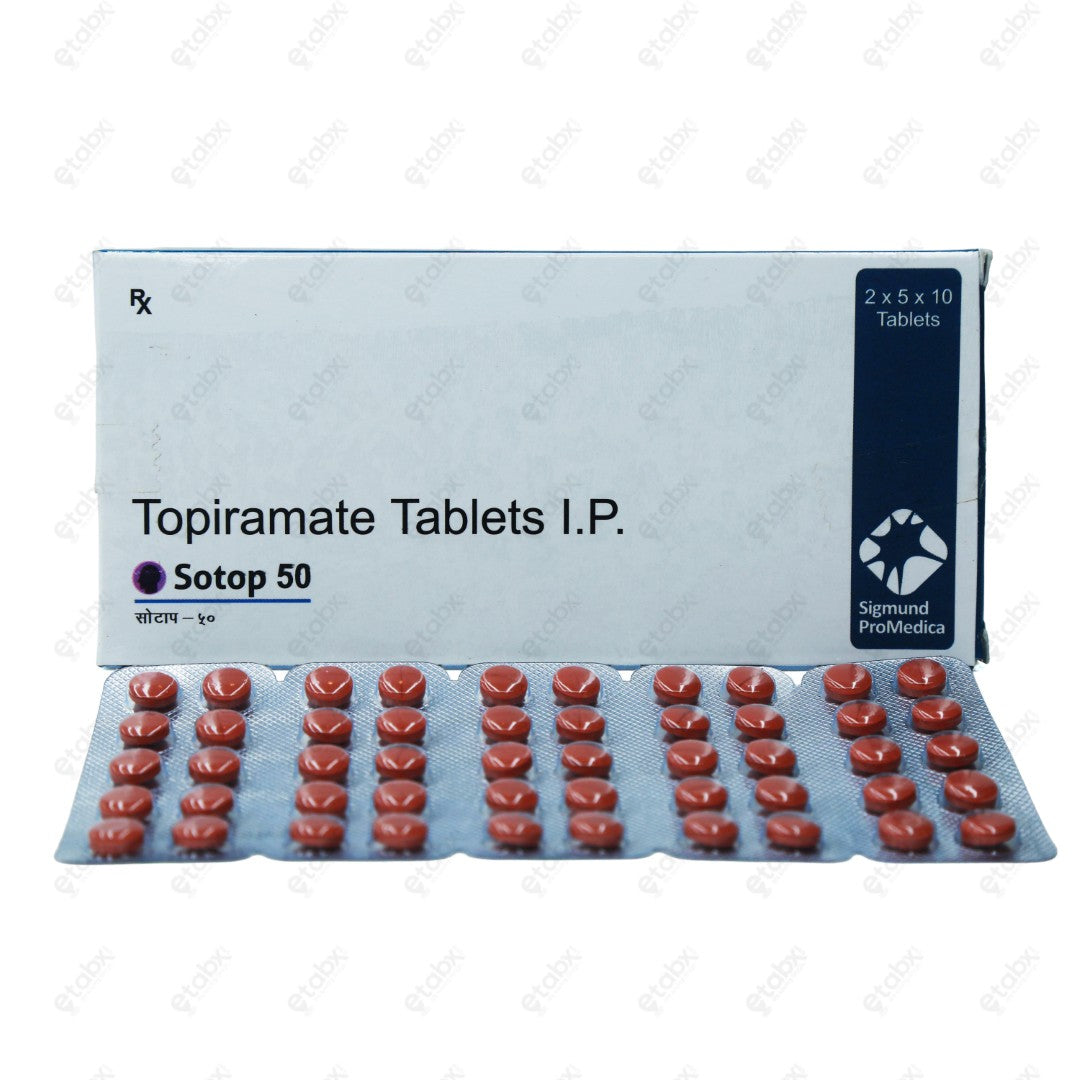 Sotop 50mg Tablet 10's