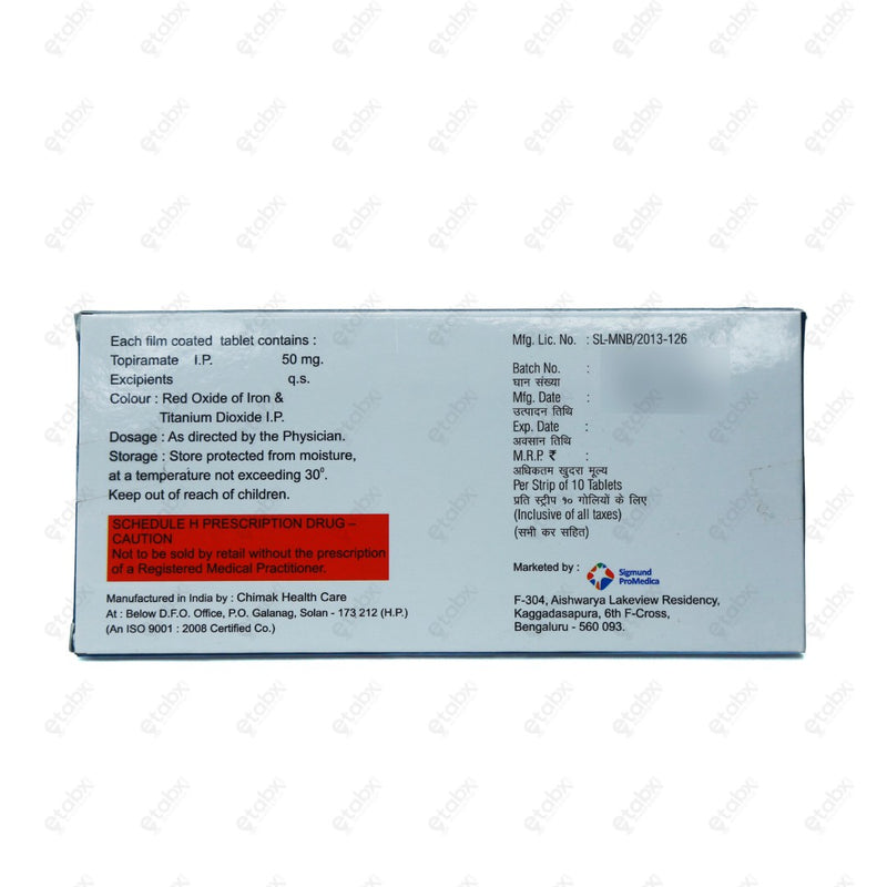 Sotop 50mg Tablet 10's