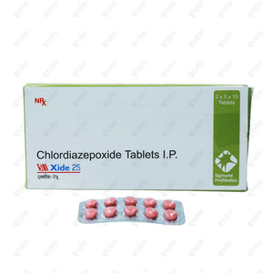 XIDE 25mg Tablet 10