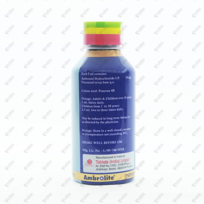 AMBROLITE Syrup 100ML