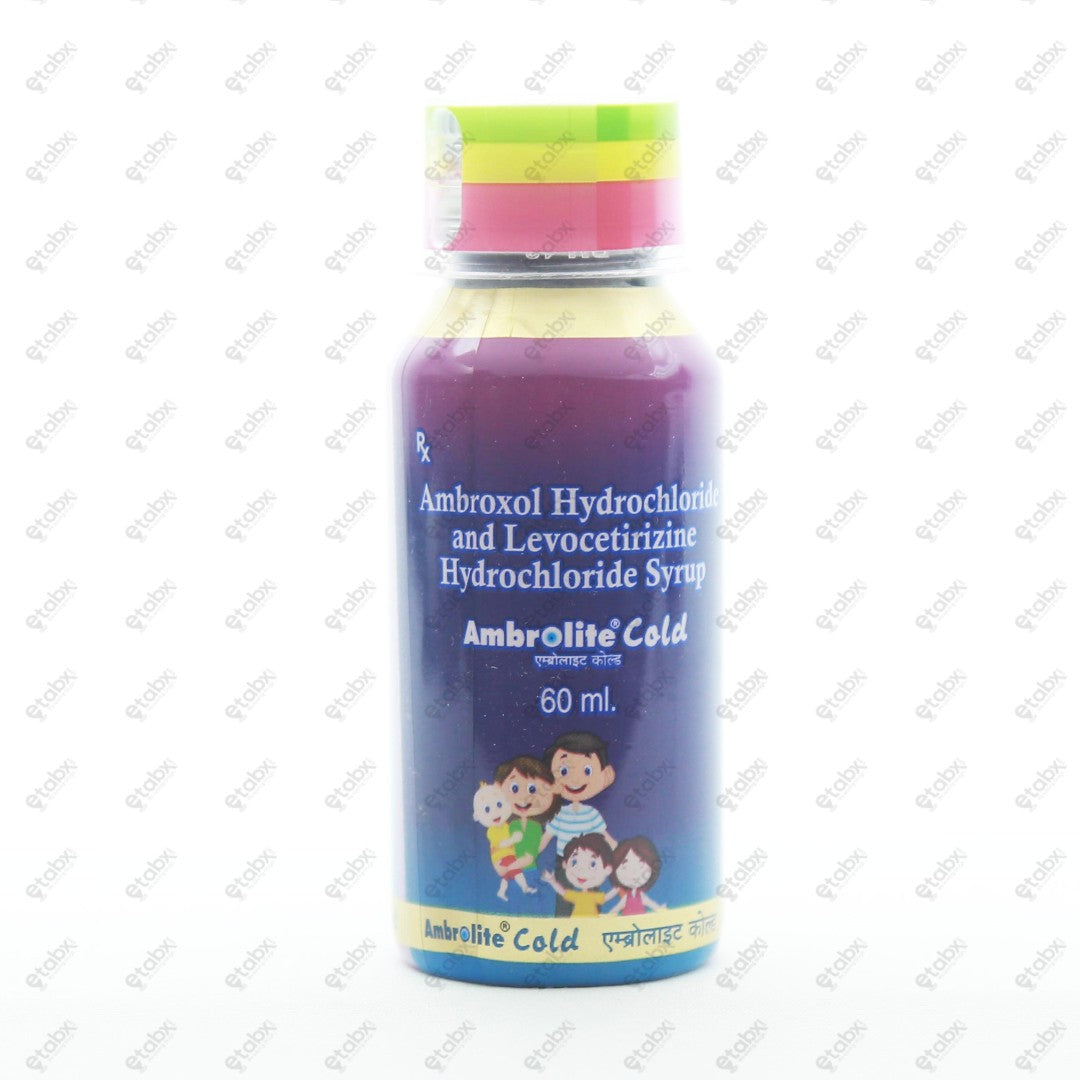 Ambrolite Cold Syrup 60ml