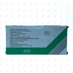 Rexipra 20mg Tablet 10's