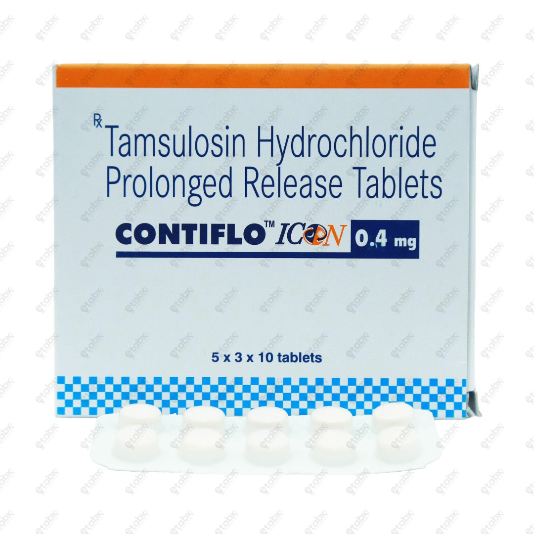Contiflo-Icon 0.4mg Tablet 10's