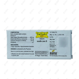 Sallaki XT 10 Tablets