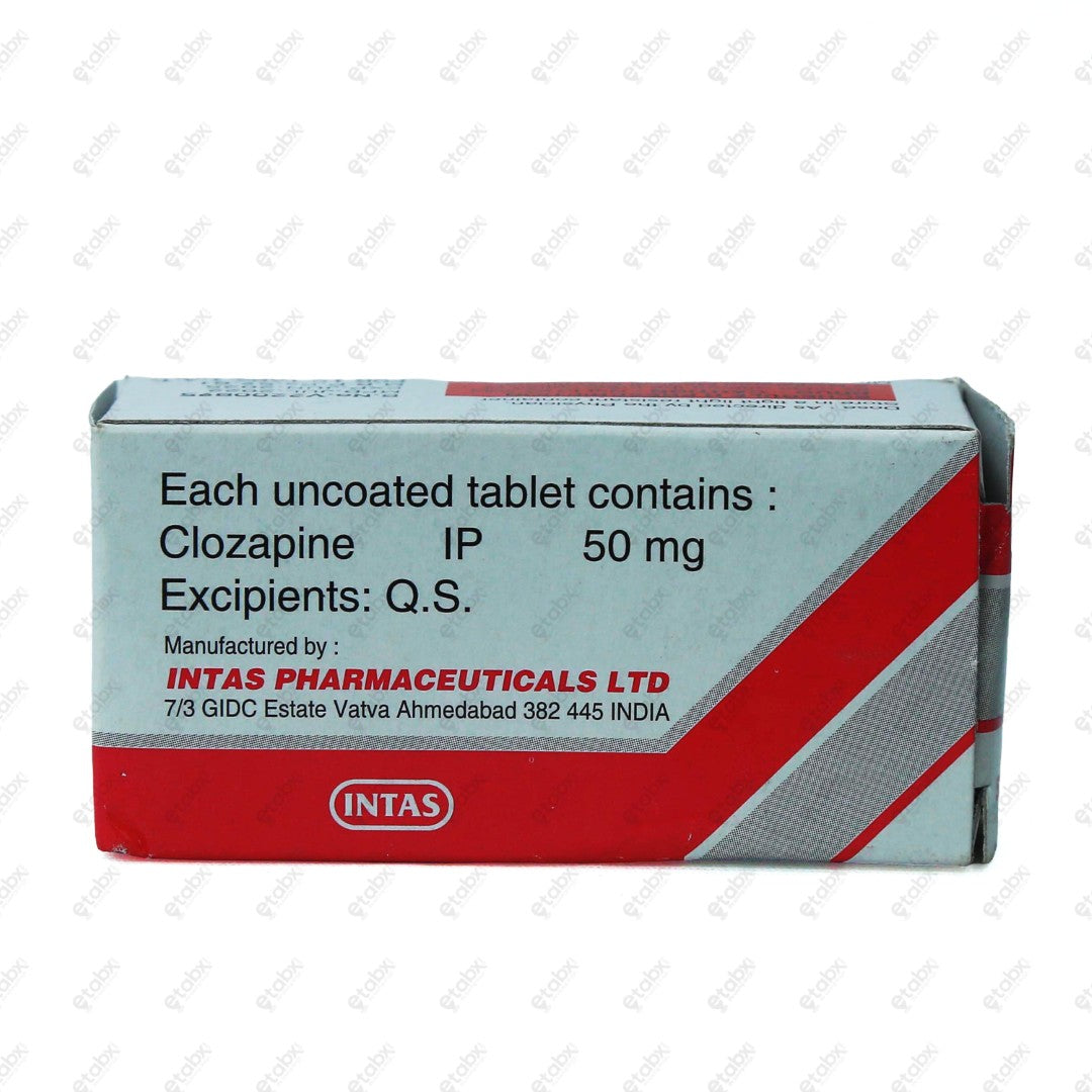 Skizoril 50mg Tablets 10's