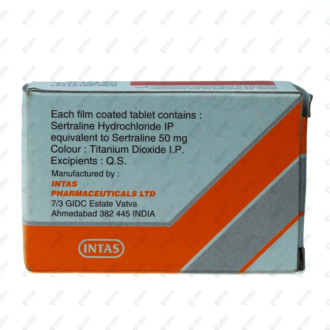 Sertima 50mg Tablets 10's
