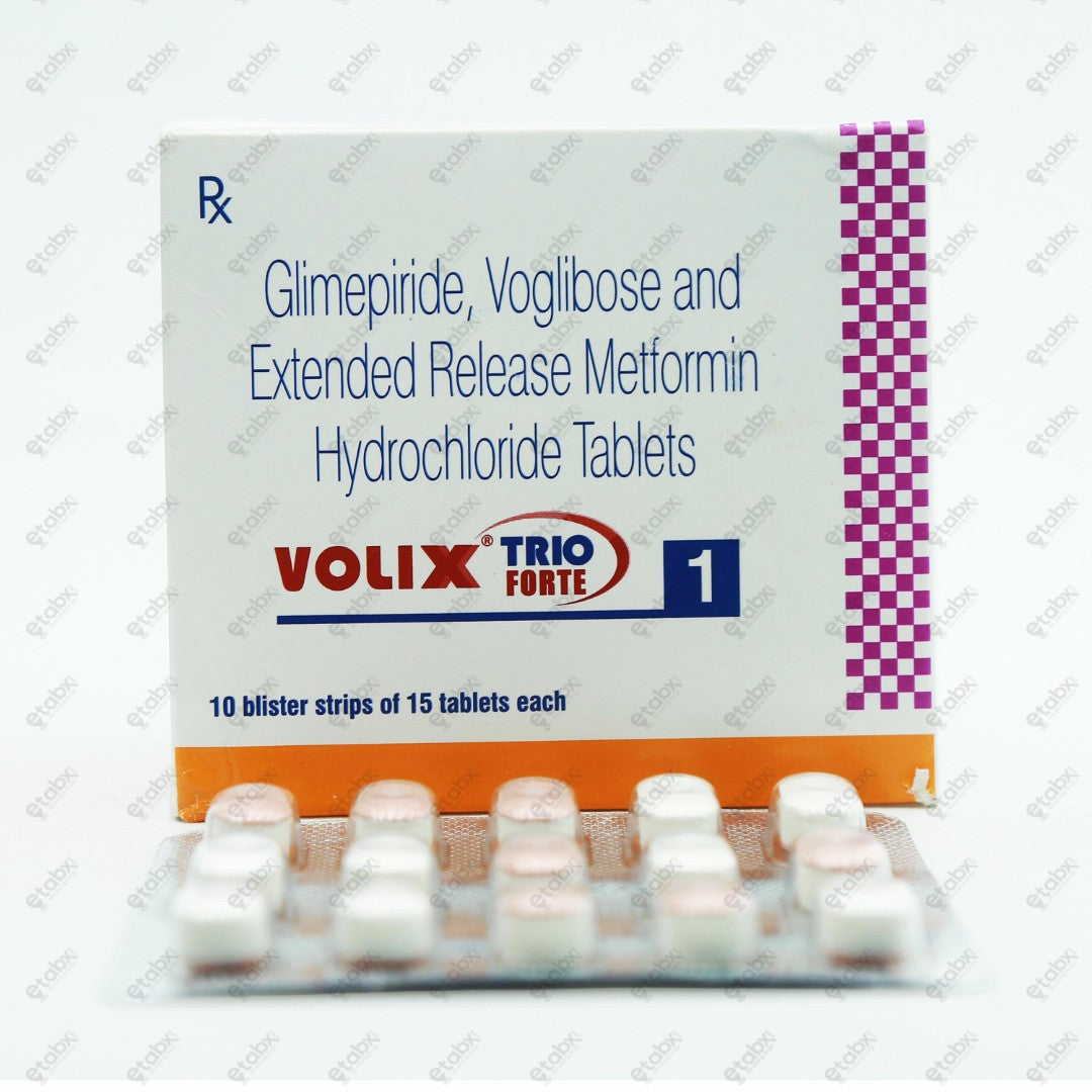 Volix Trio Forte 1mg Tablet 15's