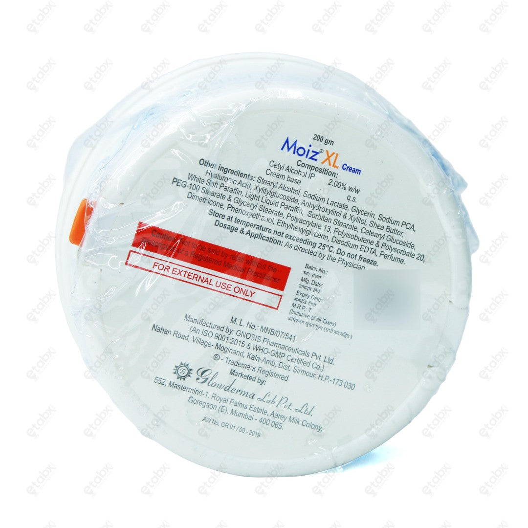 Moiz XL Moisturizing Cream 200gm