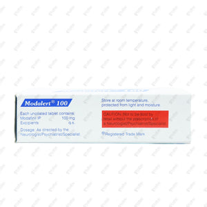 MODALERT 100 Tablet 10's