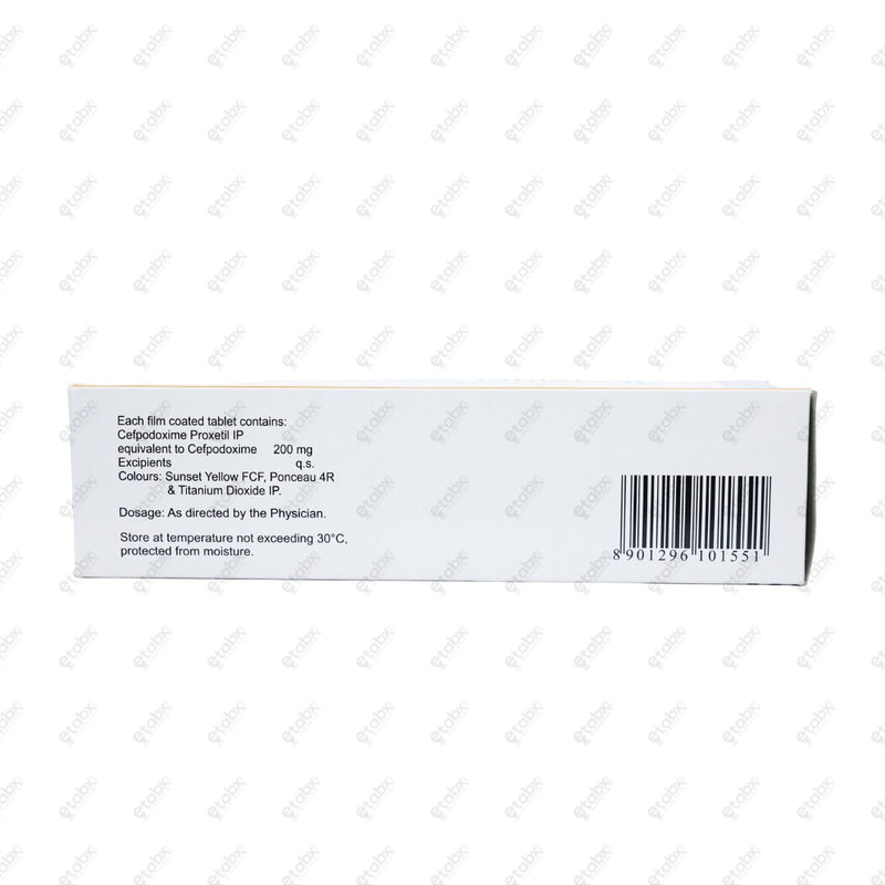 Cepodem 200mg Tablet 10's