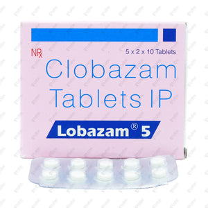 Lobazam 5 Tablet 10's