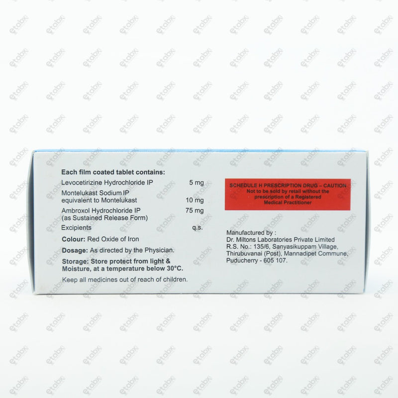 Levokast AX Tablet 10's