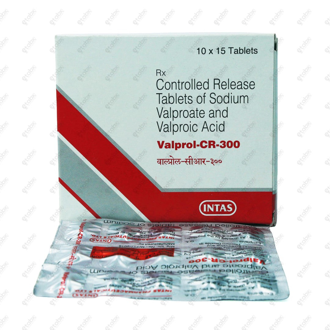 Valprol CR 300mg Tablet 15'S