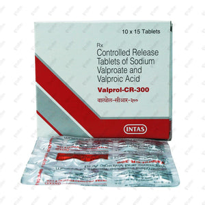 Valprol CR 300mg Tablet 15'S