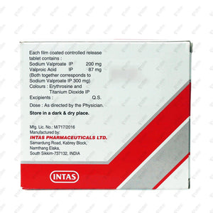 Valprol CR 300mg Tablet 15'S