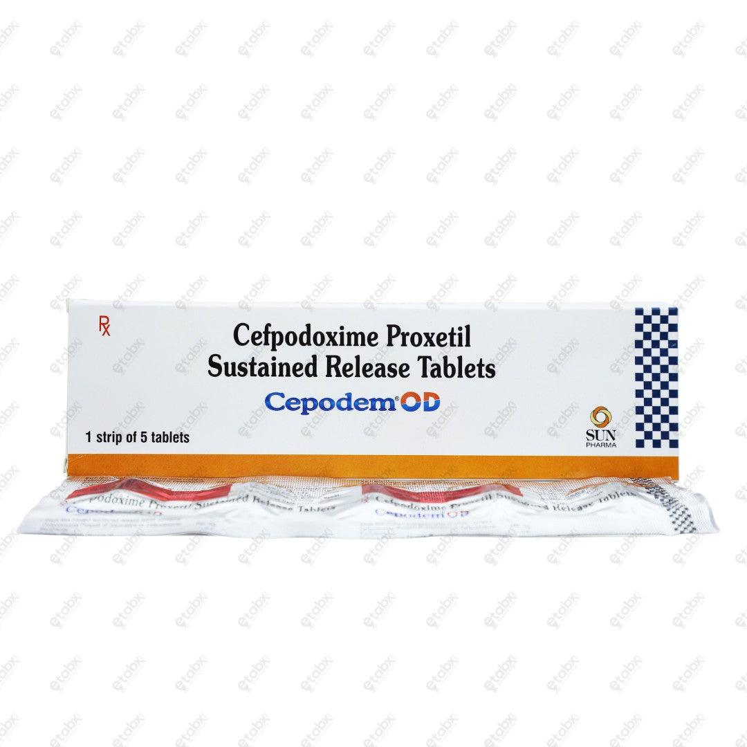 Cepodem OD 400mg Tablet 5's