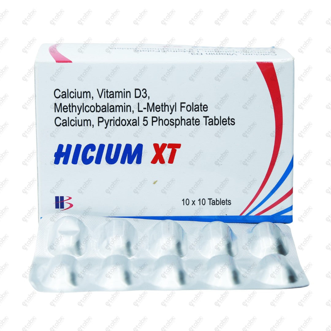 Hicium XT Tablets 10's