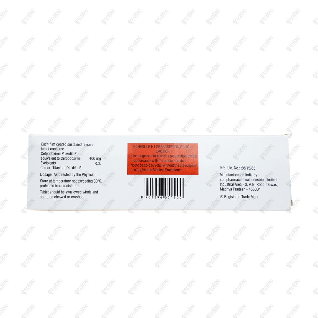 Cepodem OD 400mg Tablet 5's