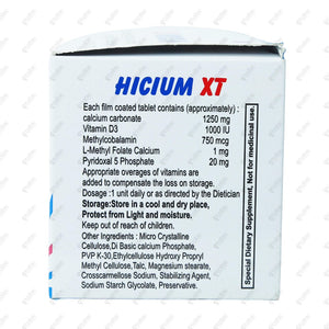 Hicium XT Tablets 10's