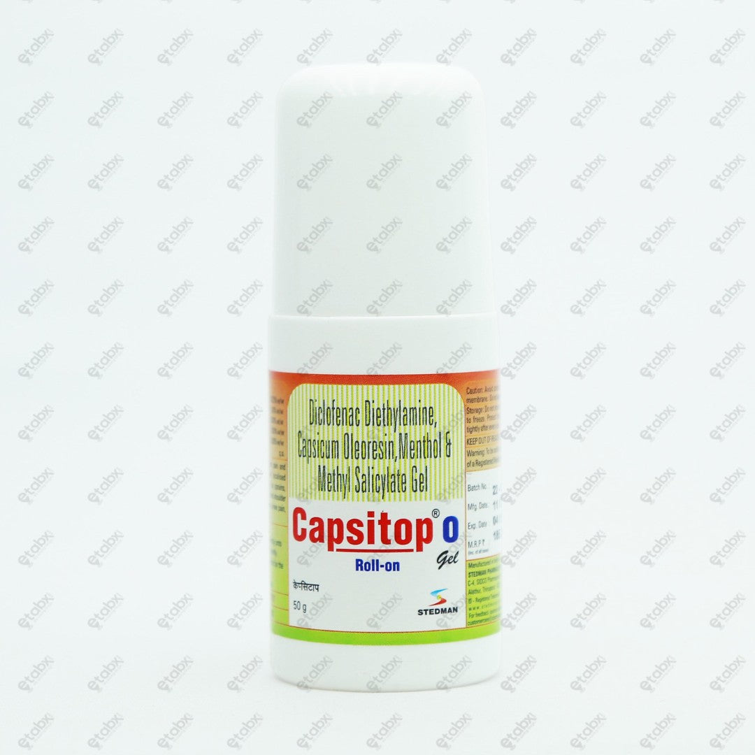 Capsitop O Roll-On Gel 50gm