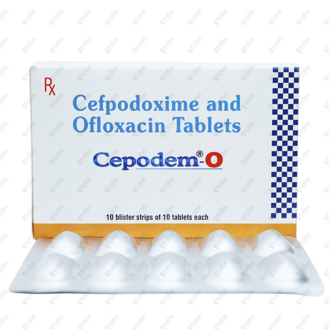 Cepodem O Tablet 10's