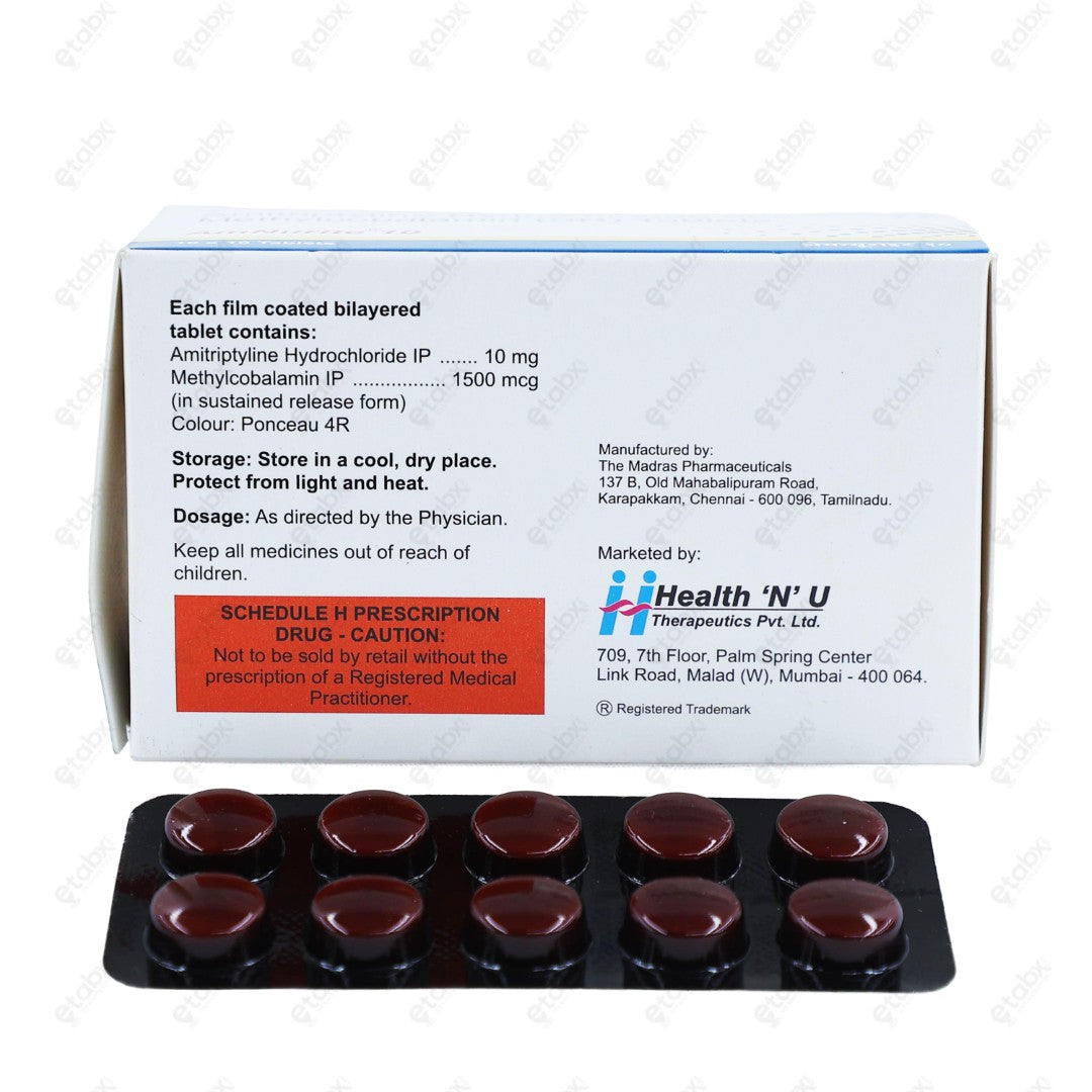 AMNURITE 10MG Tablet 10's