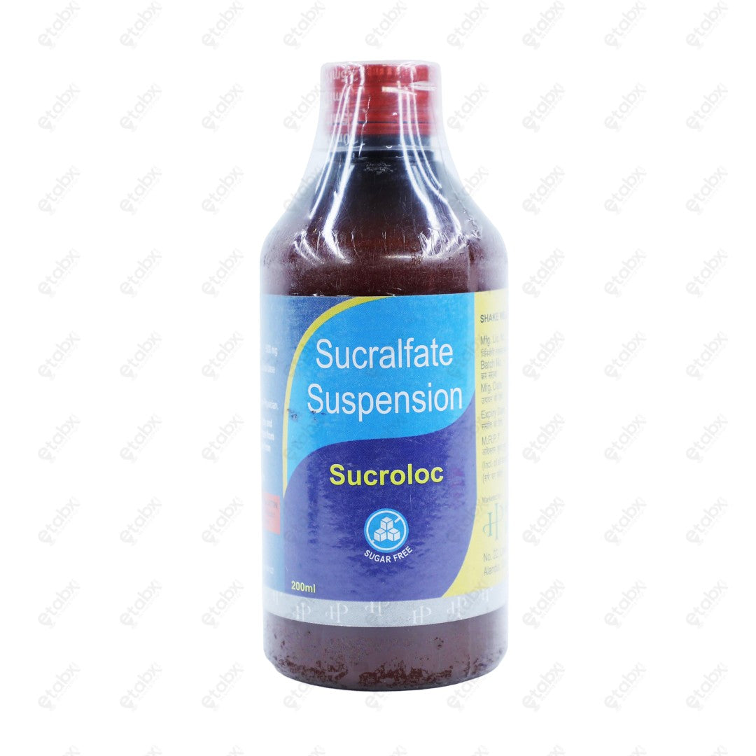 SUCROLOC Oral Suspension 200ml (Antacid)