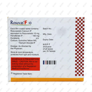 Rosukaa F 10 Tablets 10's